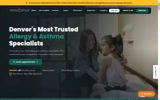 Denver Allergy & Asthma Associates website