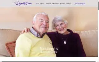 Dignity Care website