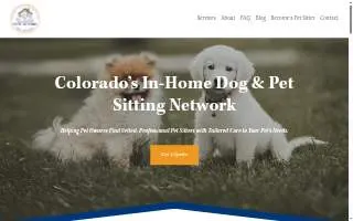 Pure In-Home Pet Sitting website