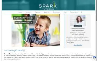 Spark Tutoring LLC of Boulder website