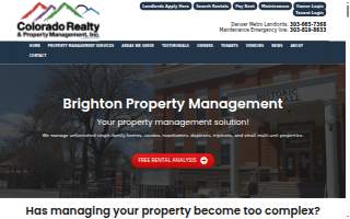 Colorado Realty and Property Management Denver of Brighton