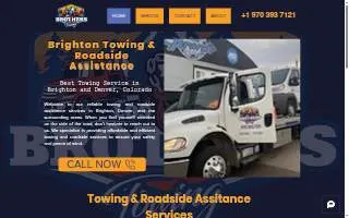 Los Brothers Towing website