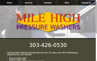 Mile High Pressure washers of Brighton