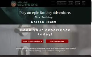 Smile High Escape Ops website