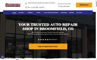 Accountable Auto Care, Inc. website