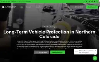 Auto-Glow Broomfield Car Detailing website