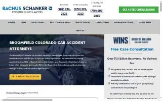 Colorado Car Accident & Injury Lawyers website
