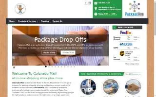 Colorado Mail website