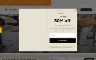CorePower Yoga - Westminster website