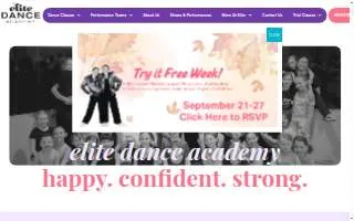 Elite Dance Academy of Broomfield website