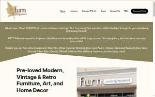 Furn Consignment LLC website