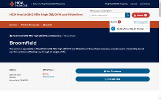 HCA HealthONE Mile High OB/GYN and Midwifery