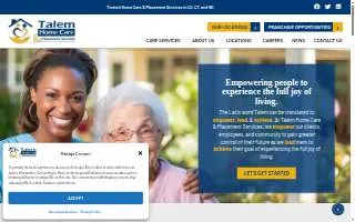 Talem Home Care & Placement Services of Broomfield CO website