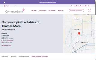 CommonSpirit Pediatrics St. Thomas More