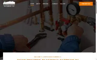 Juniper Ridge Plumbing Co website