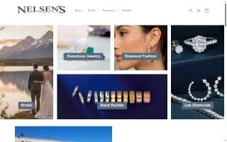 Nelsen's Fine Jewelry website