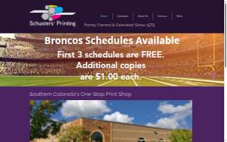 Schusters' Printing Inc - Canon City
