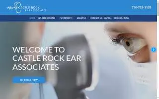 Castle Rock Ear Associates website