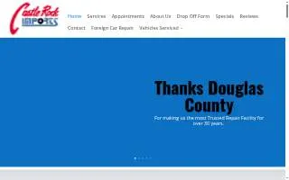 Castle Rock Imports website