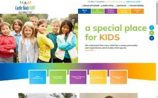 Castle Rock Kids' Dentistry website
