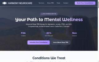 Harmony Neurocare - TMS Therapy, Anxiety, Depression