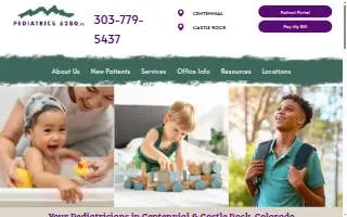 Pediatrics 5280 of Castle Rock website
