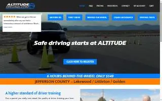 AltitudeDriving.com website