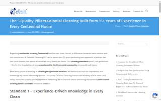 Colonial Cleaning LLC.