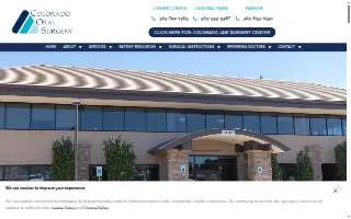 Colorado Oral Surgery of Centennial website
