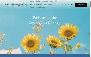 Elliant Counseling Services website