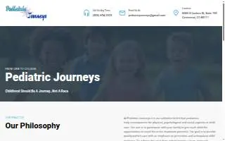 Pediatric Journeys website