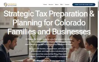 Prosper Tax Solutions website