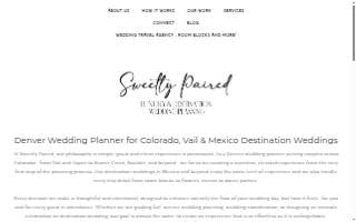 Sweetly Paired Weddings & Travel