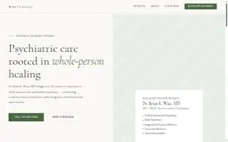 Wise Psychiatry website