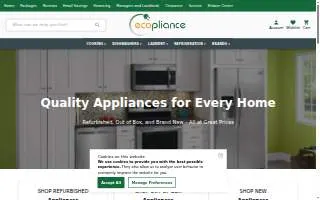 Appliance Store of Cimarron Hills website