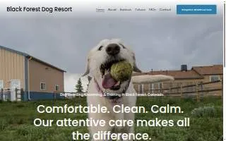 Black Forest Dog Resort of Cimarron Hills website