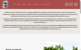 Bugling Elk Vineyards & Winery website