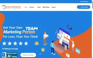 Incline Self Storage website