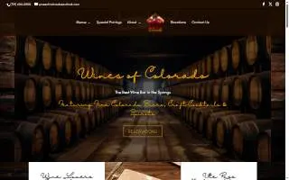 Wines of Colorado website