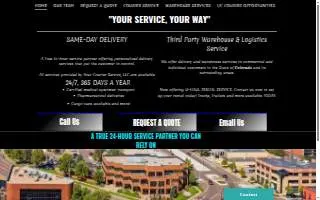Your Courier Service, LLC of Cimarron Hills website