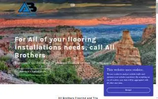 All Brothers Flooring and Tile of Clifton website