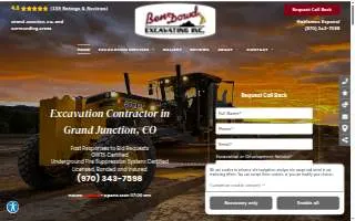 Ben Dowd Excavating, Inc. website