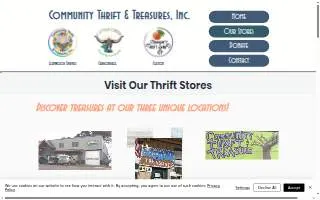 Community Thrift Shop GJT website