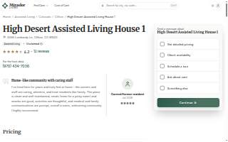 High Desert Assisted Living House 1