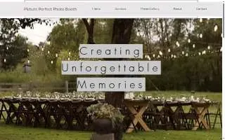 Picture Perfect Photo Booth GJ website