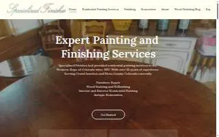 Specialized Finishes website
