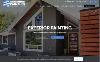 Sunshine Painting of Clifton website
