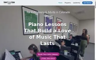 232 Music Studios website