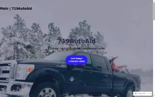 719AutoAid- Roadside Assistance website