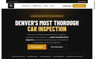 Advanced Car Inspections (Denver Tech Center) website